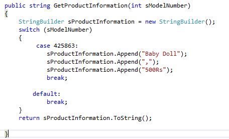 Changed DataType in Servvice Method